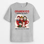 1399AUS2 personalized grandkids melted my heart t shirt