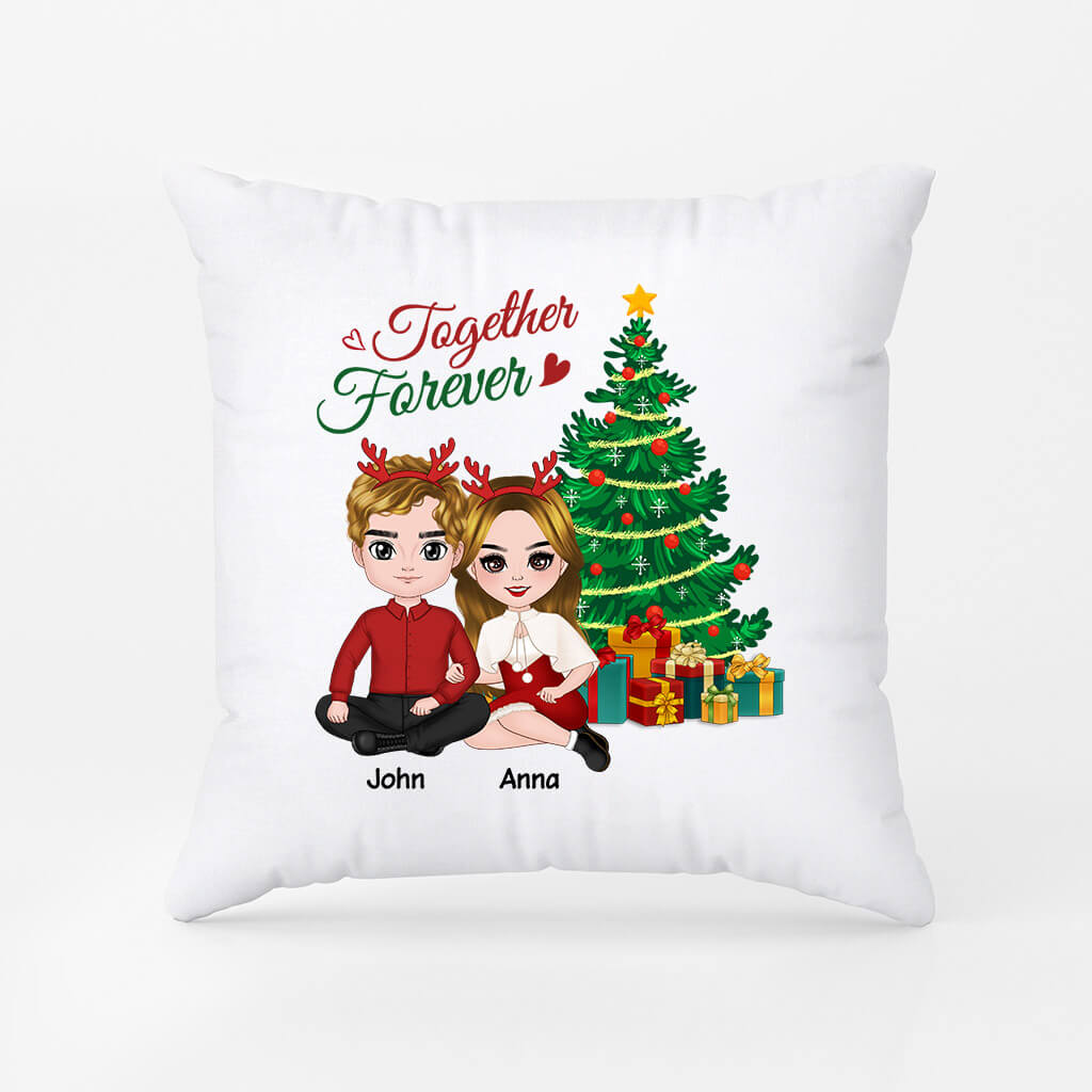 1429PUS1 personalized together forever pillow