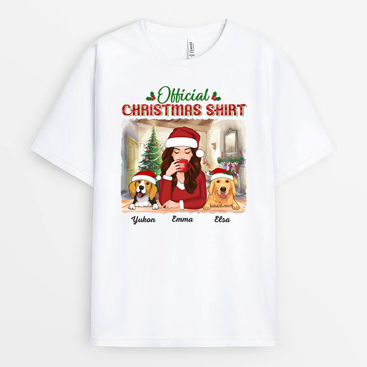 1432AUS1 personalized official christmas outfit t shirt