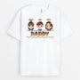 1438AUS2 personalized grandad and kids t shirt