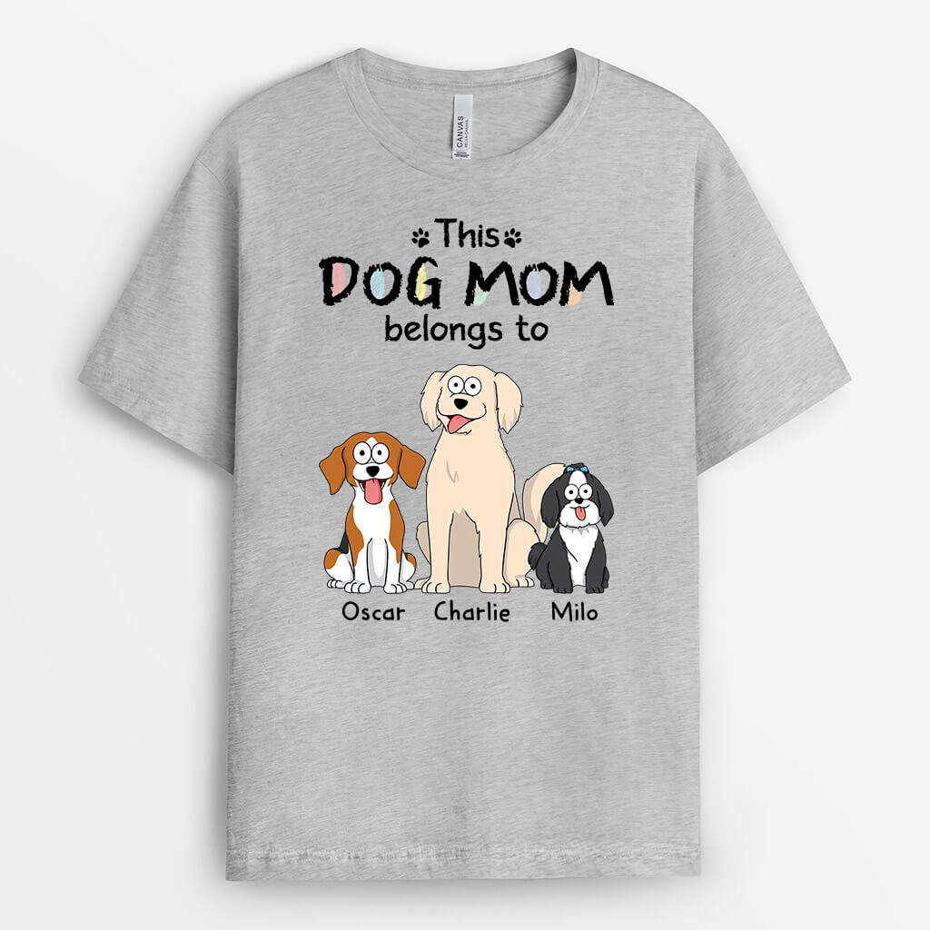 Dog mom outlet dog dad shirts