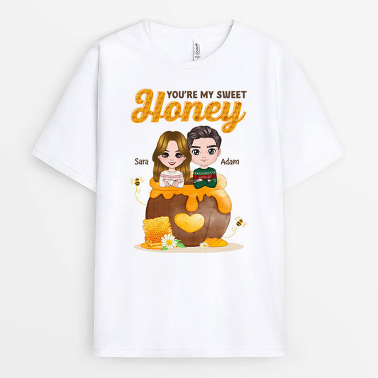 1477AUS1 personalized you are my sweet honey t shirt
