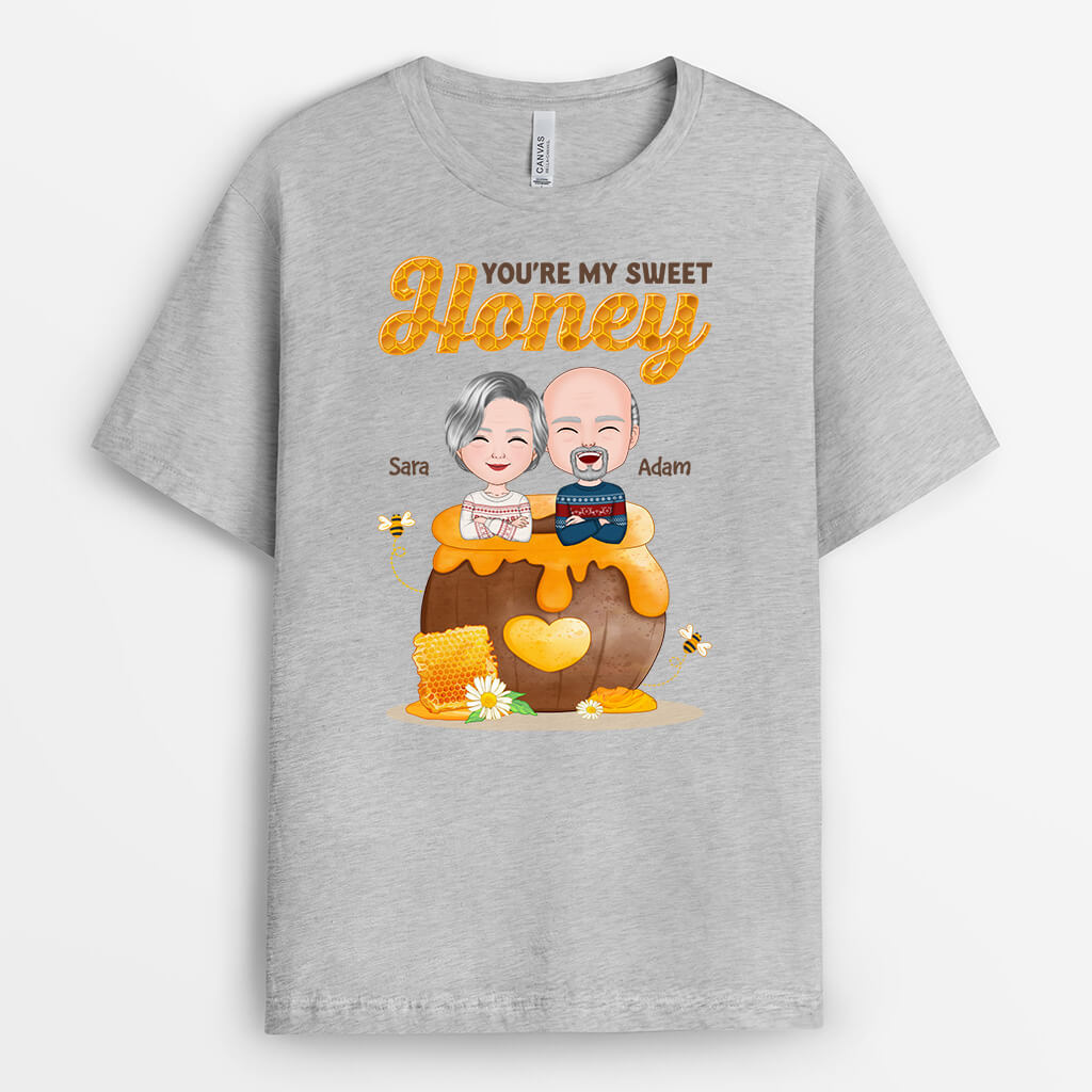 1477AUS2 personalized you are my sweet honey t shirt