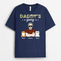 1486AUS1 personalized daddys gang with cat t shirt