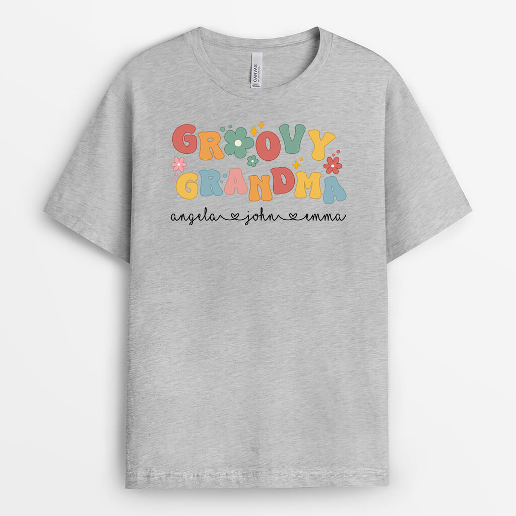 1518AUS2 personalized groovy mama t shirt