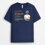 1550AUS1 personalized legend husband dad and papa since t shirt