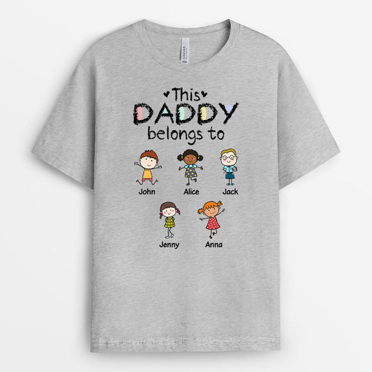 1555AUS2 personalized this daddy grandpa belongs to pillow