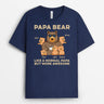 Personalized Papa Bear T-shirt