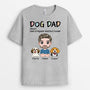 1608AUS1 personalized dog dad definition t shirt
