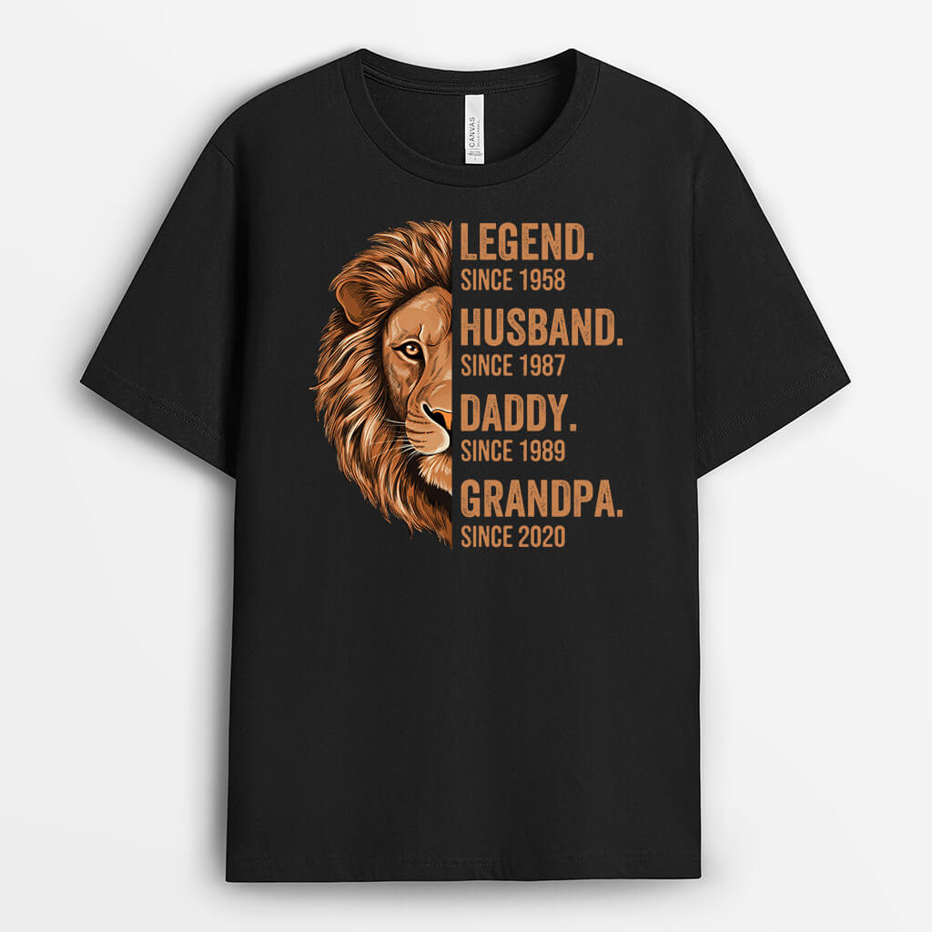 1632AUS1 personalized legend lions t shirt