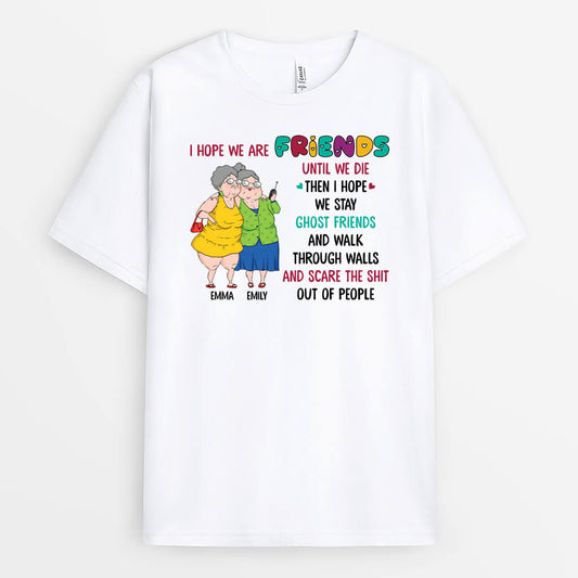 1660AUS1 personalized old friends sisters gathering t shirt
