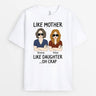 Personalized Like Mother Like Daughter Arms Crossed T-shirt