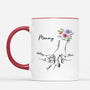 1672MUS2 personalized holding moms grandmas hand mug