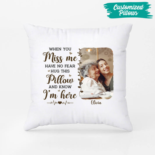 1673PUS2 personalized hug this and know im here pillow