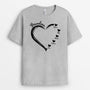 1686AUS1 personalized grandma heart t shirt