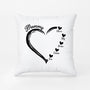1686PUS2 personalized mommy grandmas hearts pillow