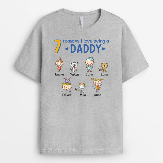 1689AUS2 personalized reasons i love being a grandad t shirt