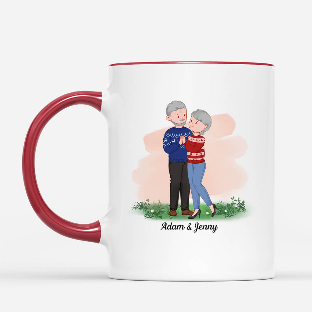 1712MUS3 personalized to my wife i wish i could turn back the clock mug