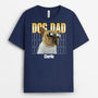 1733AUS1 personalized dog dad dog mom t shirt