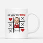 1740MUS1 personalized you won my heart mug