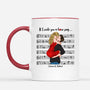1745MUS2 personalized if i wrote you a love song mug