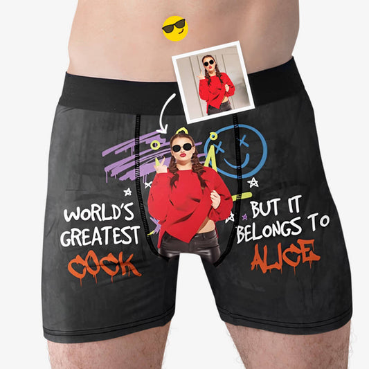 1747XUS2 personalized worlds greatest cock boxer
