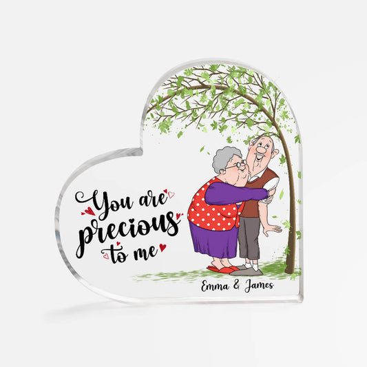 1762RUS1 personalized youre precious to me acrylic plaque