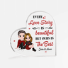 1770RUS1 personalized every love story is beautiful but ours is the best acrylic plaque