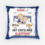 1771PUS1 personalized shhh my cats are sleeping sequin pillow_9faf9610 a97b 4065 b94a a9000a4bfc77