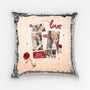 1781PUS1 personalized favourite photo album sequin pillow