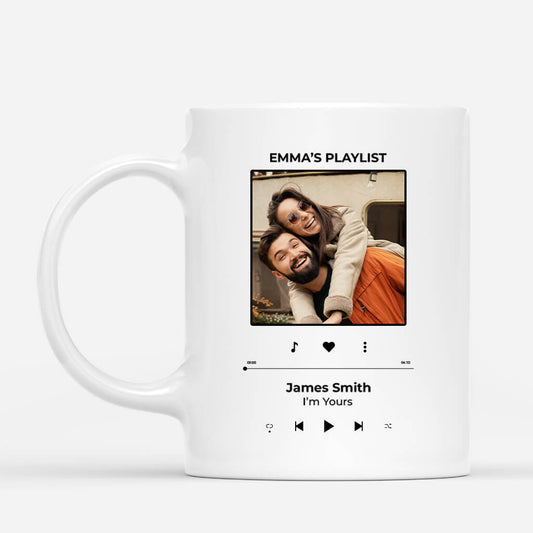 1789MUS2 personalized if i wrote you a love song mug
