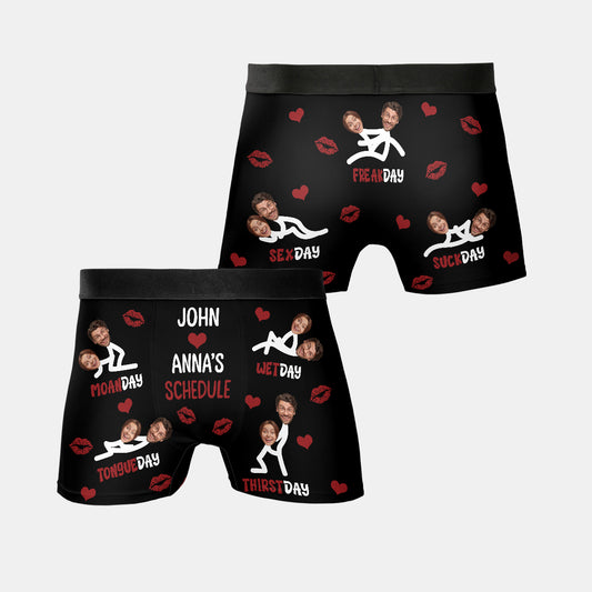 1791XUS1 personalized john and annas schedule boxer