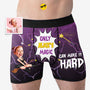 1802XUS2 personalized only alices majic can make it hard boxer