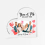 1808RUS1 personalized you me we got this acrylic plaque