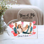 1808RUS2 personalized you me we got this acrylic plaque