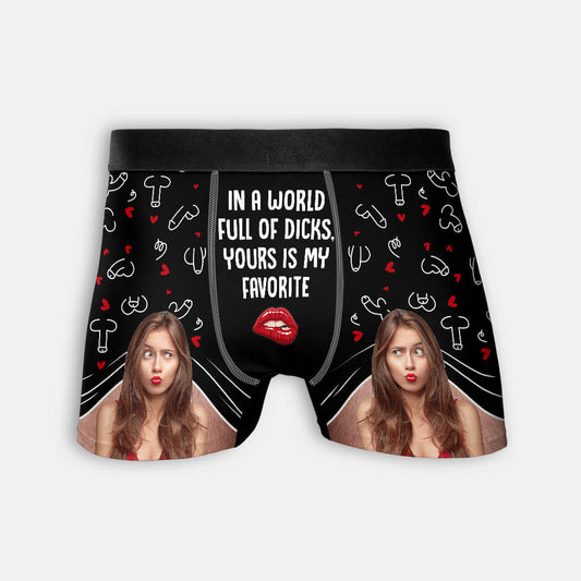 Personalized Boxers Briefs With Picture, I Love My Girlfriend Custom  Underwear, Briefs With Photo, Gift for Boyfriend, Valentine's Day 