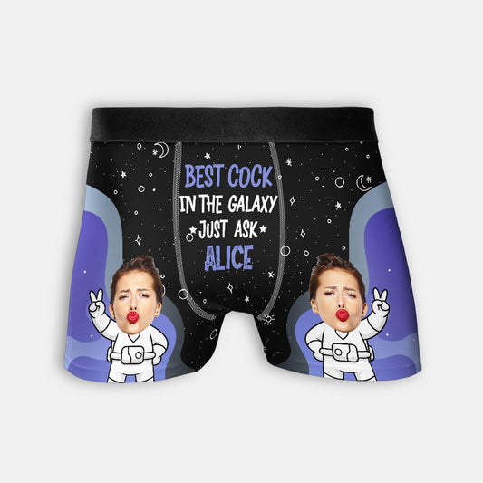 1810XUS1 personalized best cock in the galaxy boxer