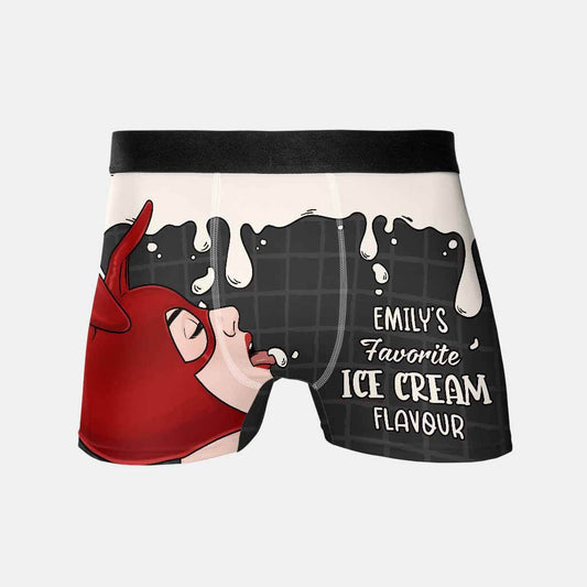 1815XUS1 personalized favorite ice cream flavor boxer