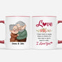 1824MUS1 personalized to my love forever and always mug