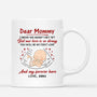1837MUS1 personalized mommy youll be my first love mug