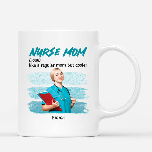 1849MUS1 personalized nurse mom mug