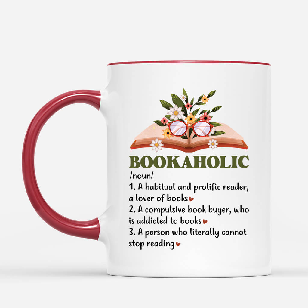 1868MUS3 personalized bookaholic mug