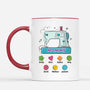 1893MUS2 personalized mommy grandma sewing machine mug