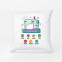 1893PUS2 personalized mommy grandma sewing machine pillow