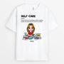 1901AUS1 personalized self care t shirt