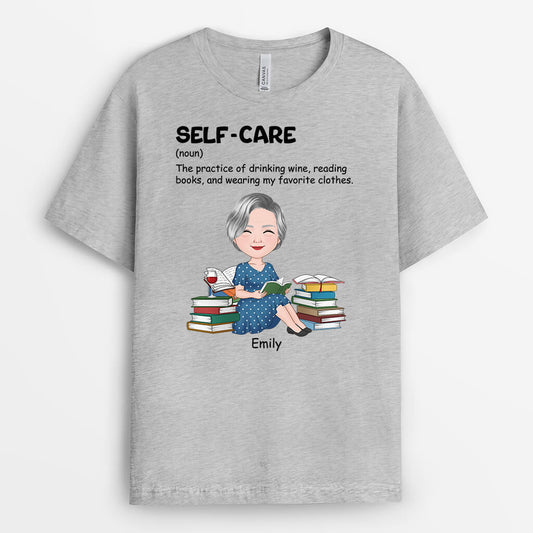 1901AUS2 personalized self care t shirt