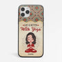 1907FUS1 personalized life is better with yoga phone case