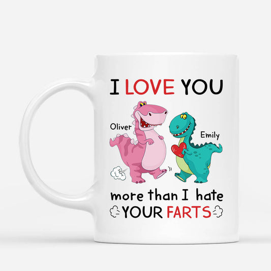 1919US2 personalized i love you more than i hate your farts mug