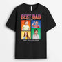 1940AUS1 personalized best dad belongs to t shirt