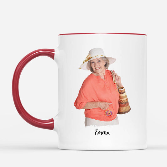 1947MUS2 personalized i have two titles mom and grandma mug